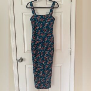 SHEIN Floral Bodycon Dress, Medium